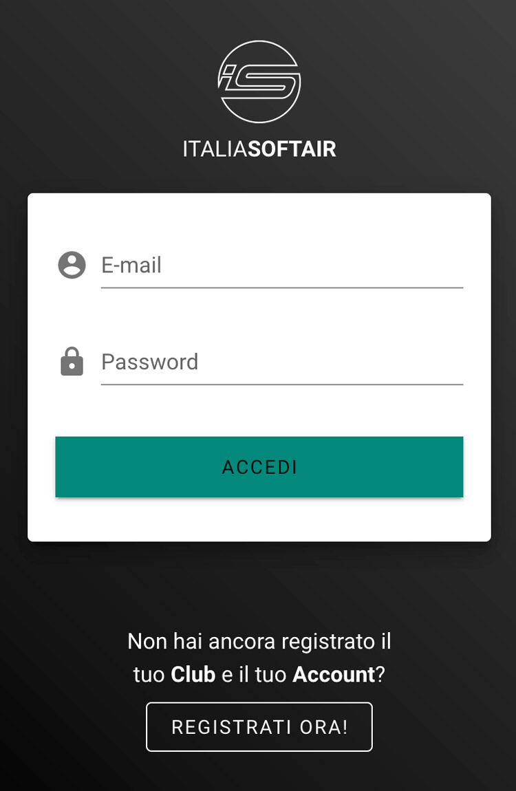 Italia Softair Web App