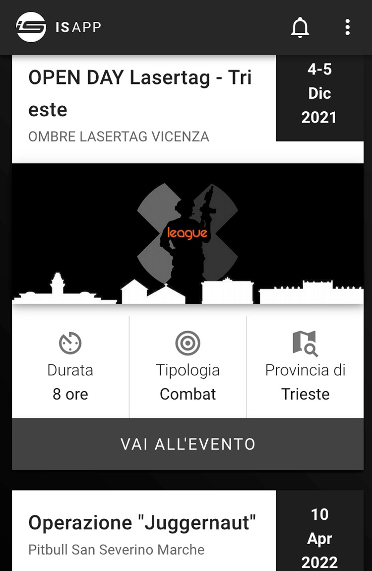 Italia Softair Web App